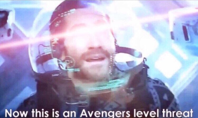 Template meme Now this is an avengers level threat