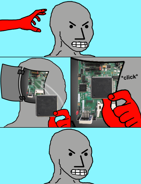 Plantilla de meme npc update