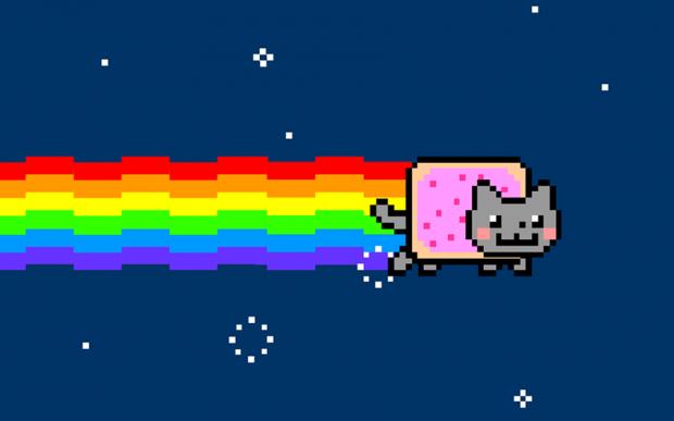 Plantilla de meme Nyan Cat