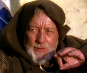 Plantilla de meme Obi Wan Kenobi Jedi Mind Trick