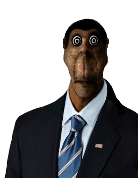 Plantilla de meme Obunga with Crazy eyes