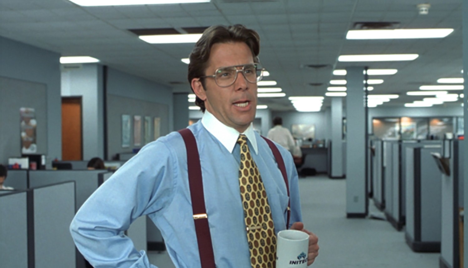 Plantilla de meme Office Space Bill Lumbergh