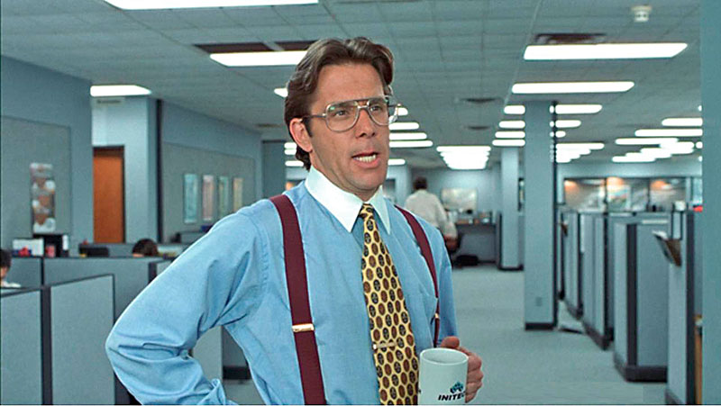Plantilla de meme Office Space Boss