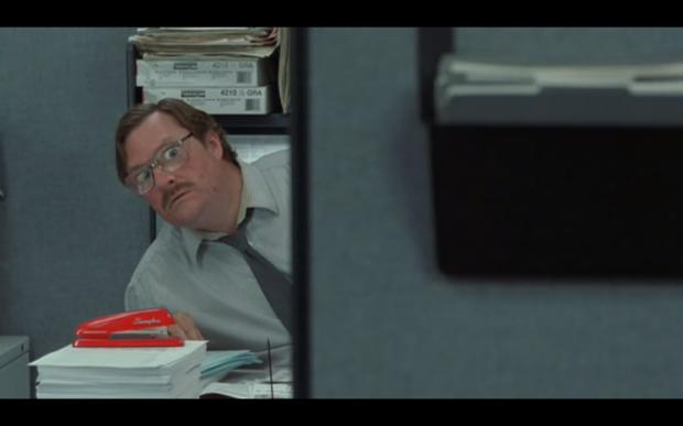 Plantilla de meme office space milton