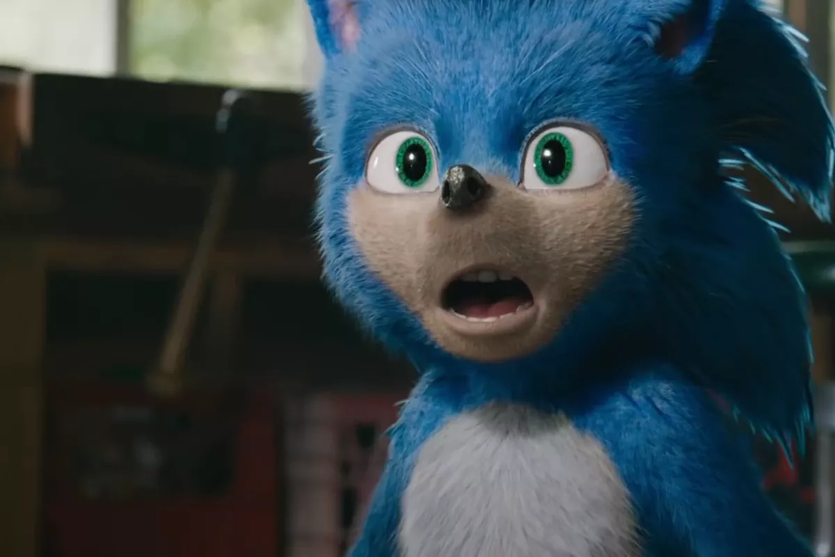 Plantilla de meme Old sonic