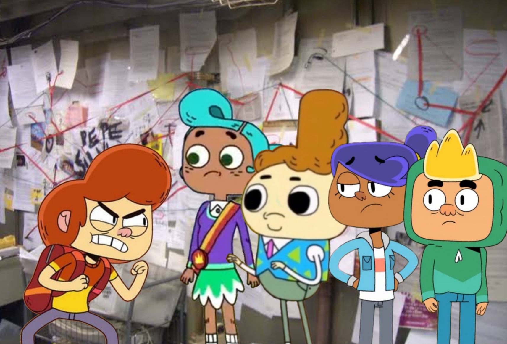 Plantilla de meme Ollie's Pack "Pepe Silvia"