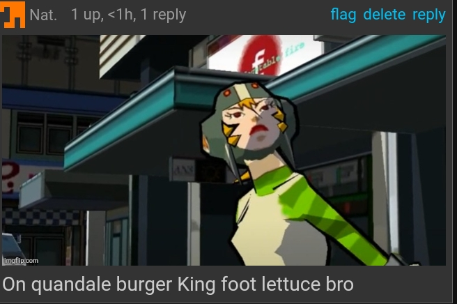 Template meme On quandale burger King foot lettuce bro