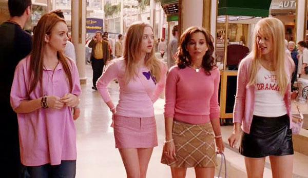 Plantilla de meme on wednesdays we wear pink