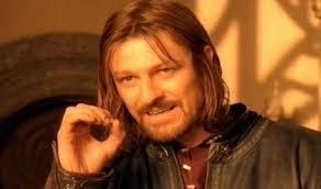 Plantilla de meme One does not simply forget their homework