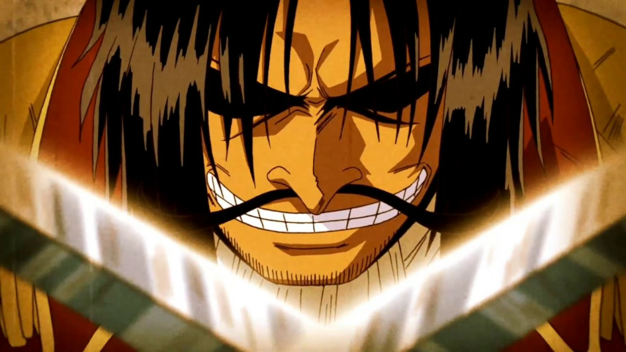 Template meme One Piece Gol D. Roger