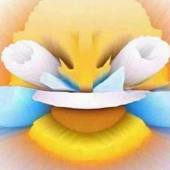 Plantilla de meme open eye crying laughing meme