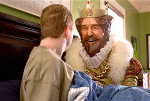 Plantilla de meme overly attached burger king