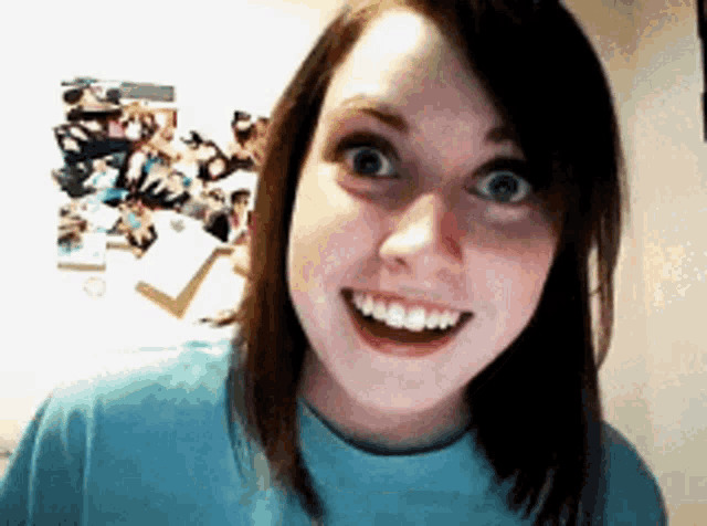Overly Attached Girlfriend Meme meme template