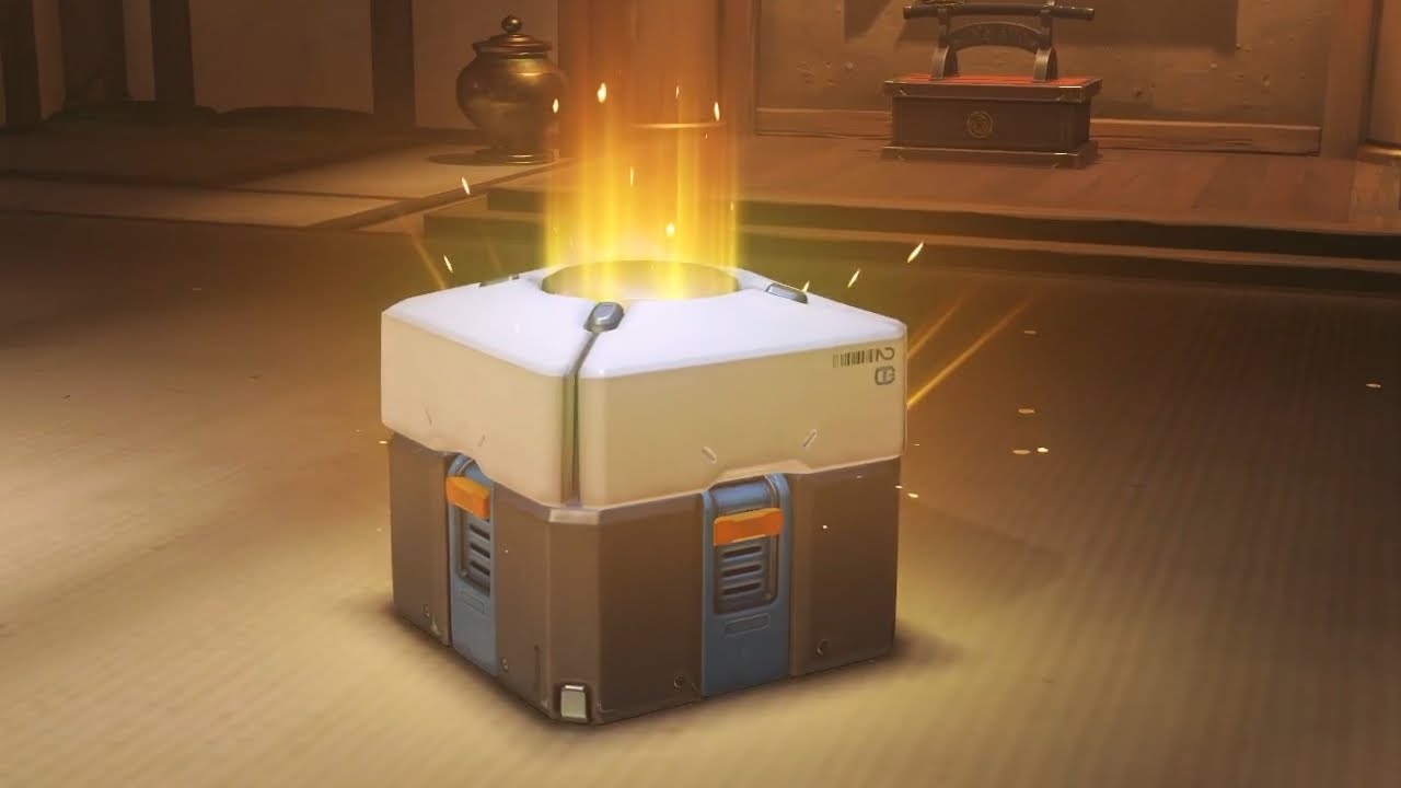 Plantilla de meme Overwatch Loot Box
