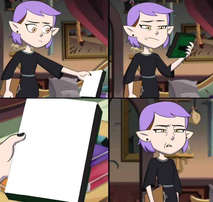Template meme Owl house disgusting meme