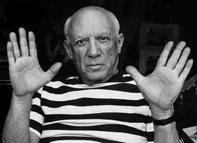 Plantilla de meme Pablo Picasso NO!