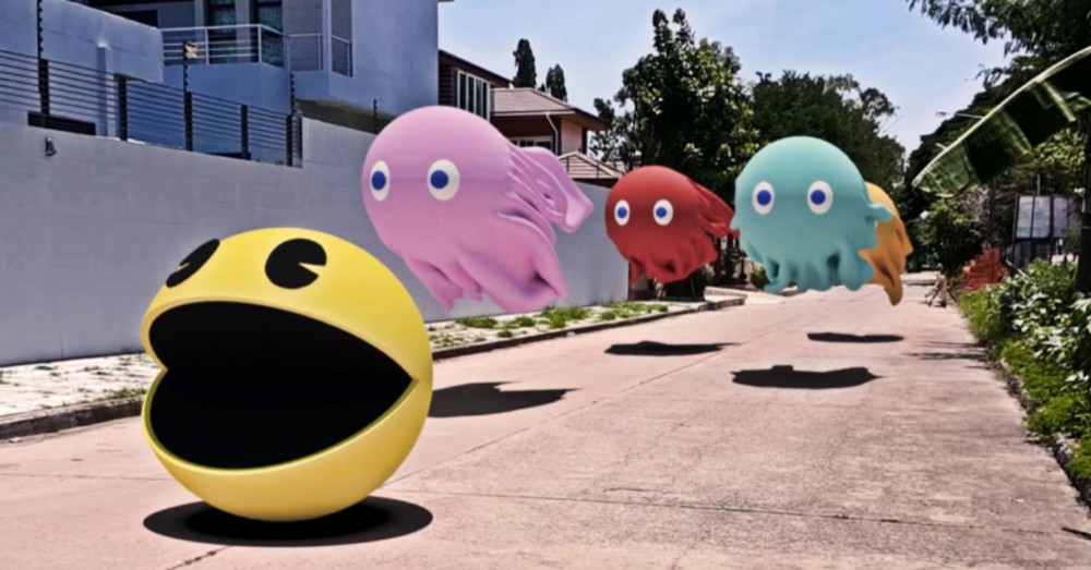 Plantilla de meme Pac-Man social distancing
