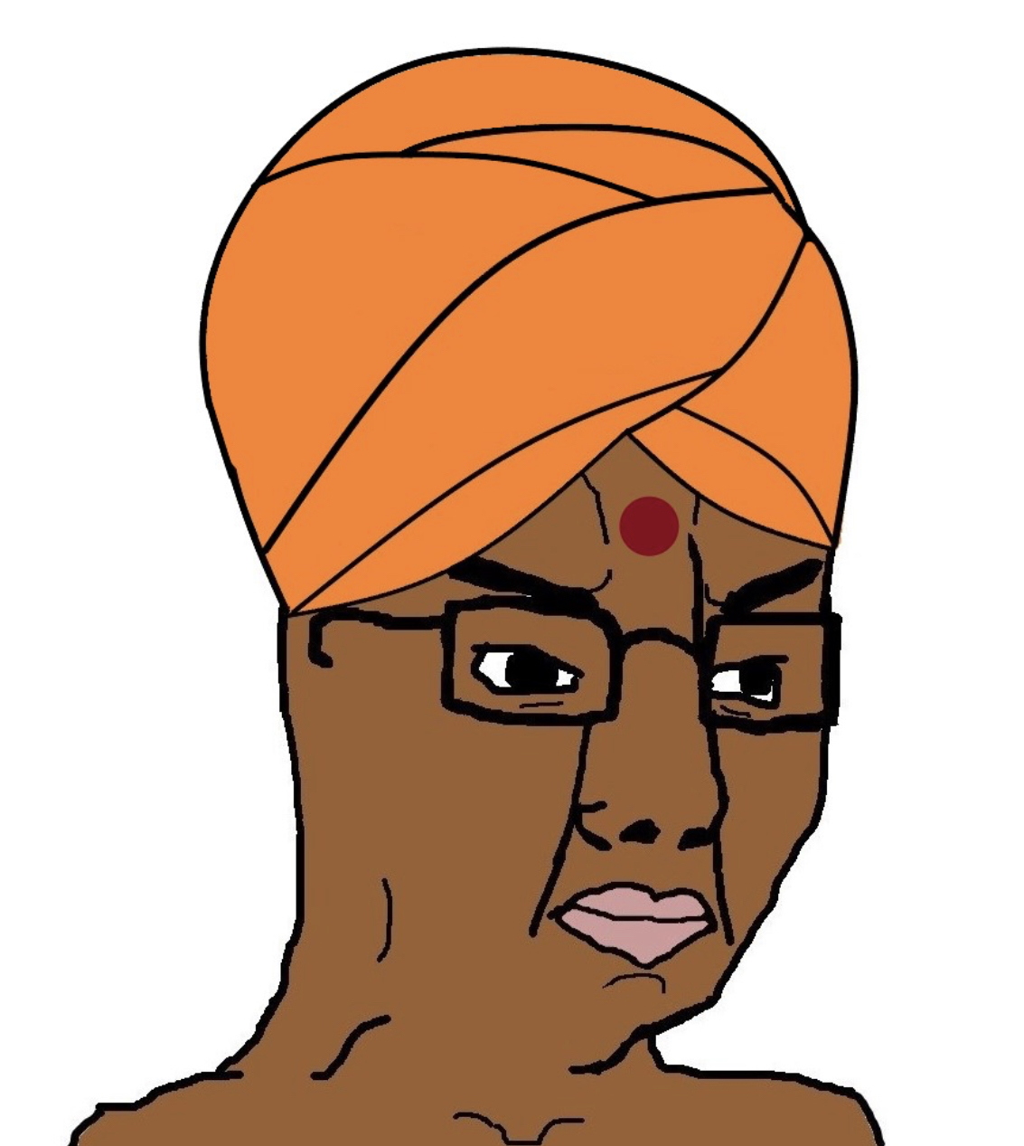Plantilla de meme pajeetchud