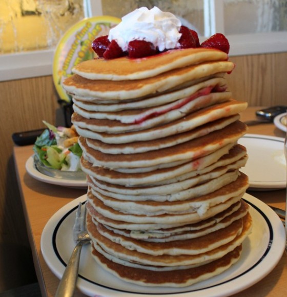 Plantilla de meme pancakes