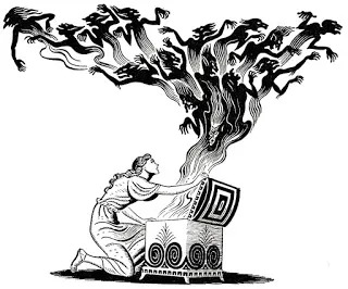Plantilla de meme Pandora Box