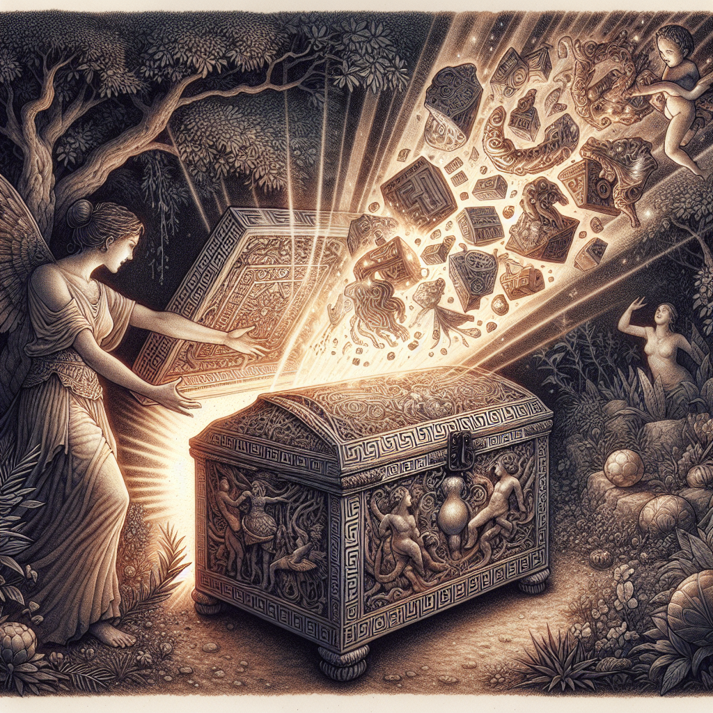 Plantilla de meme Pandoras box