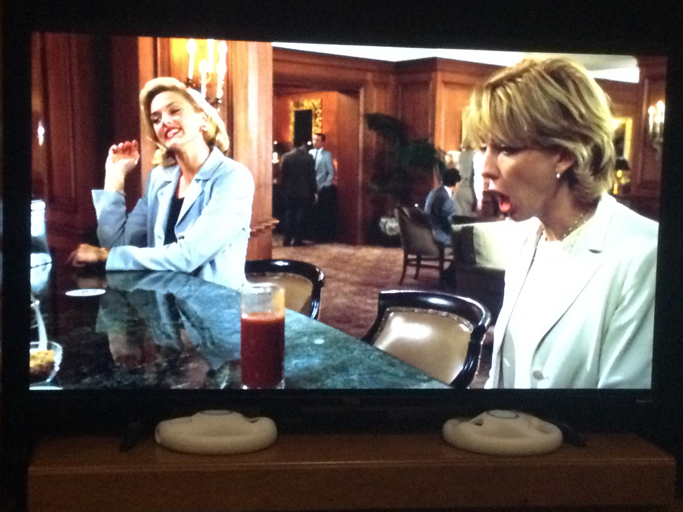 Template meme Parent trap drinking seen.