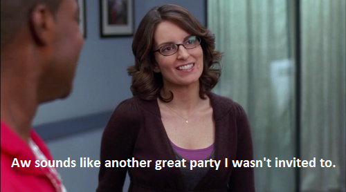 Plantilla de meme party I wasn't invited to