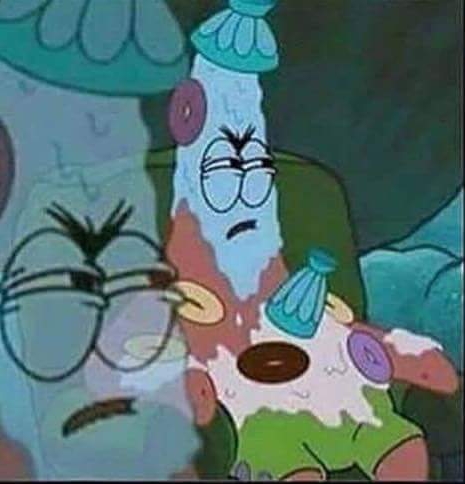 Plantilla de meme Patrick ice cream