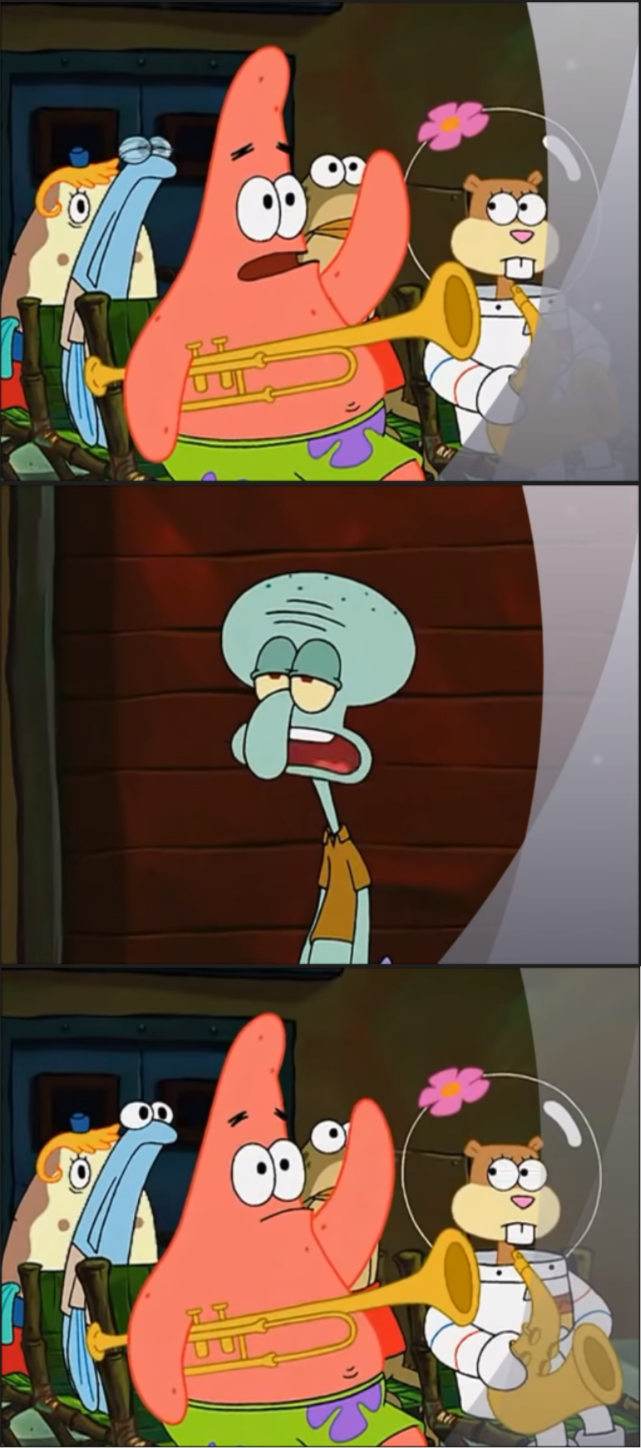 Template meme Patrick Is Mayonnaise An Instrument