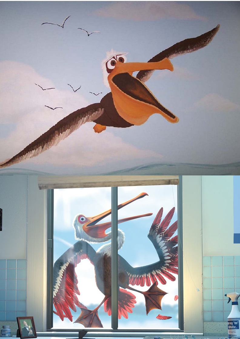 Plantilla de meme pelican from finding nemo