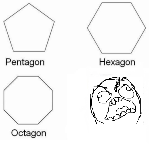 Template meme Pentagon Hexagon Octagon FUUUU