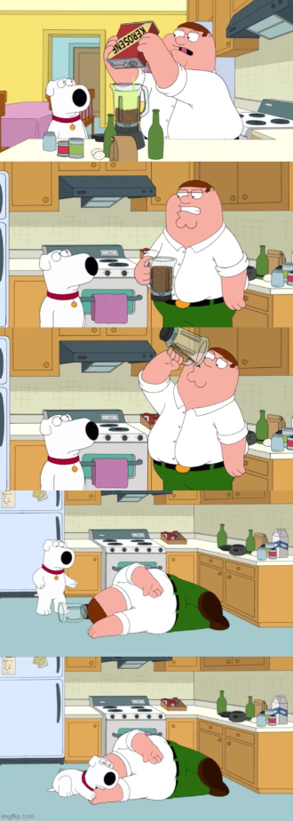 Template meme Peter griffin energy drink family guy