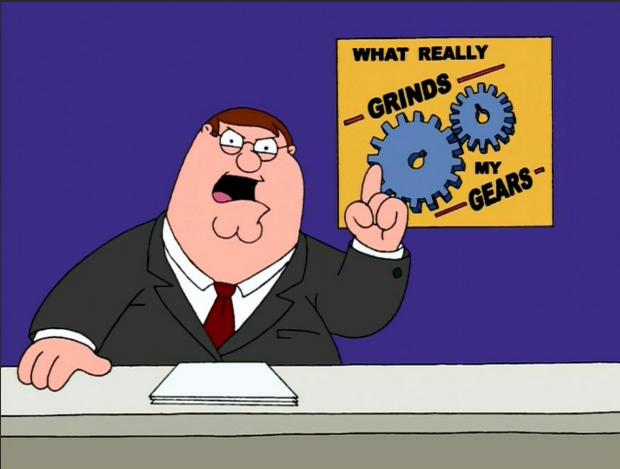 Plantilla de meme Peter Griffin - Grind My Gears