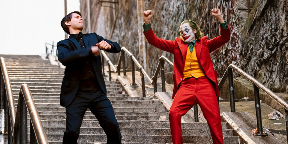 Plantilla de meme Peter Joker Dancing