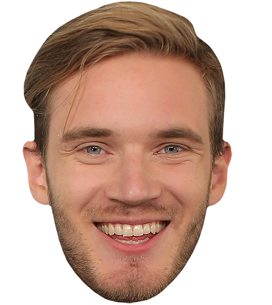 PewDiePie face 2 meme template