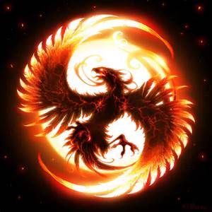 Plantilla de meme phoenix bird