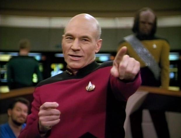 Plantilla de meme Picard New Year