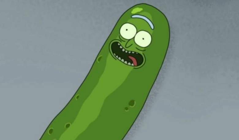 Template meme Pickle rick