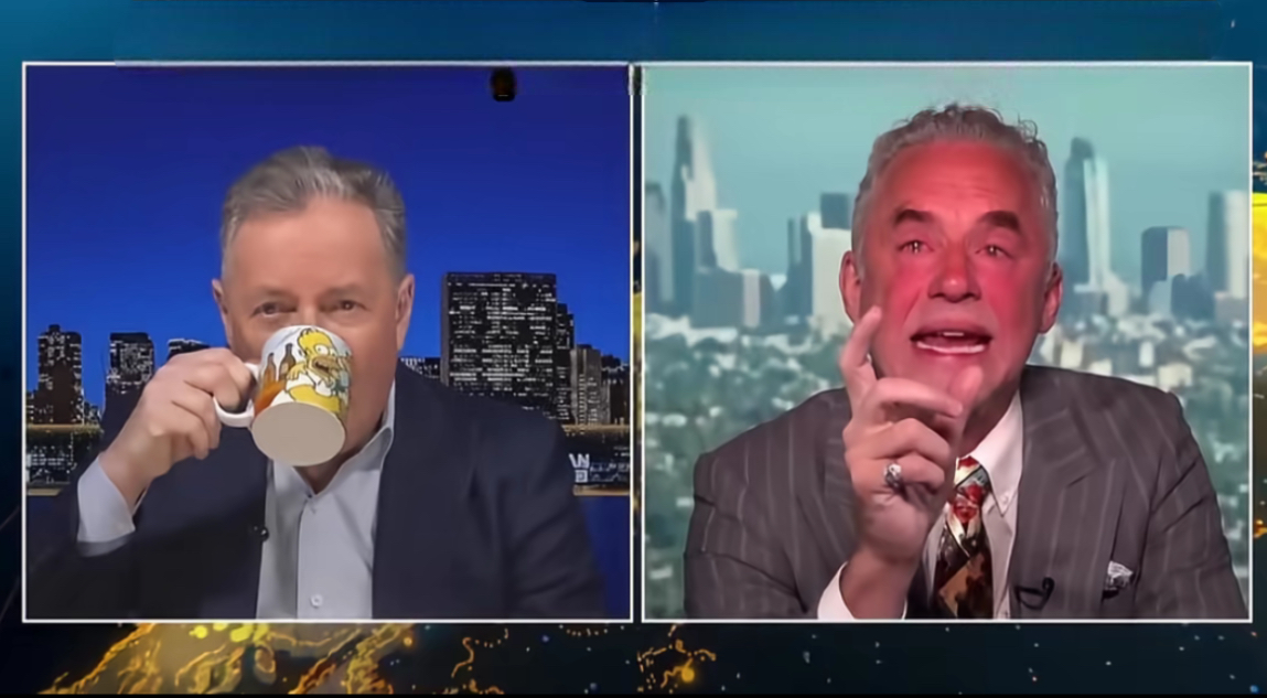 Piers morgan ragebait meme template