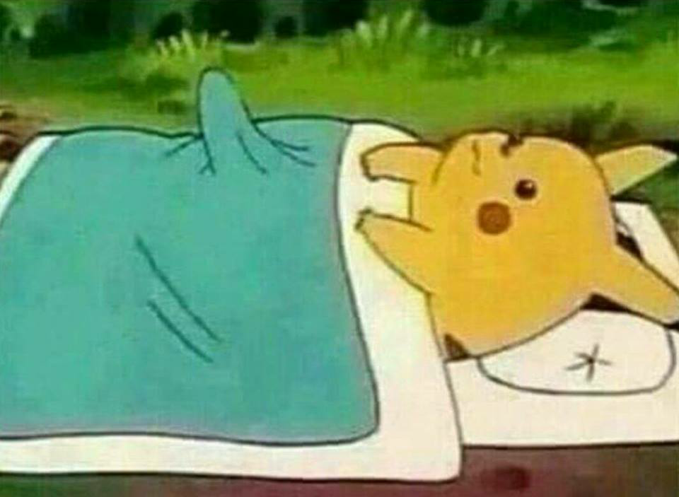 Plantilla de meme Pikachu boner
