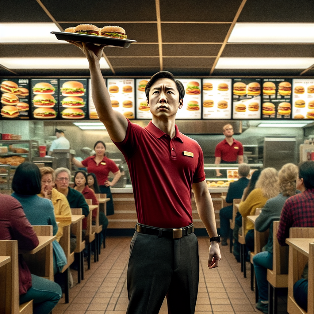 Template meme Pleb Quits McDonalds Job