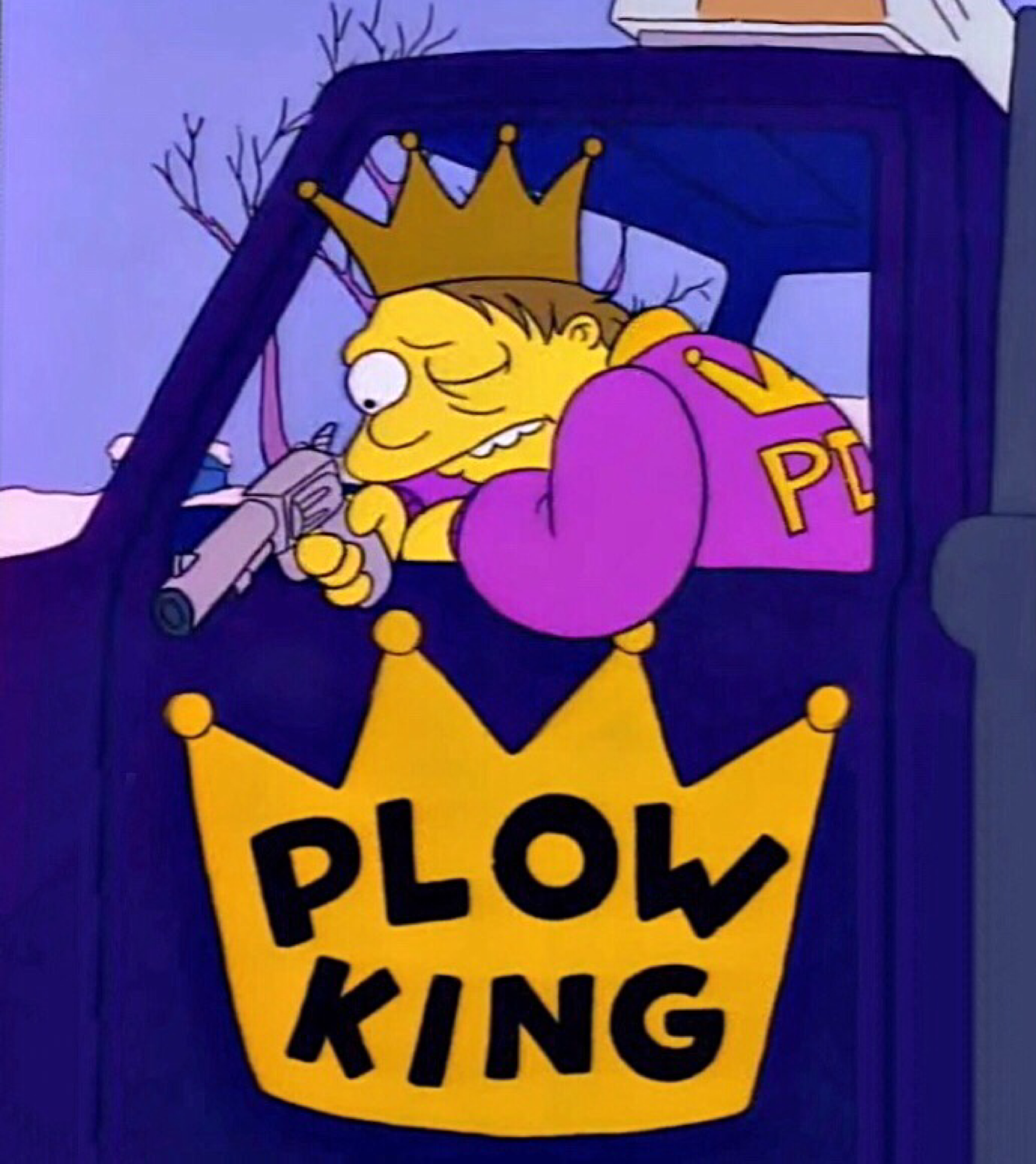 Plantilla de meme Plow king