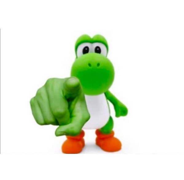 Plantilla de meme Pointing Yoshi