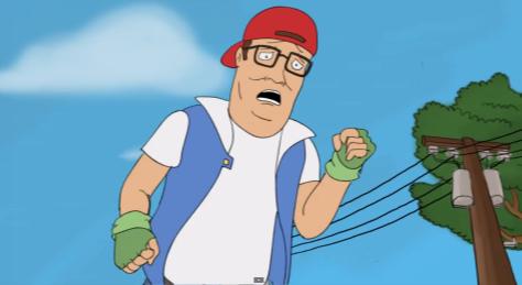 Plantilla de meme pokemon hank hill