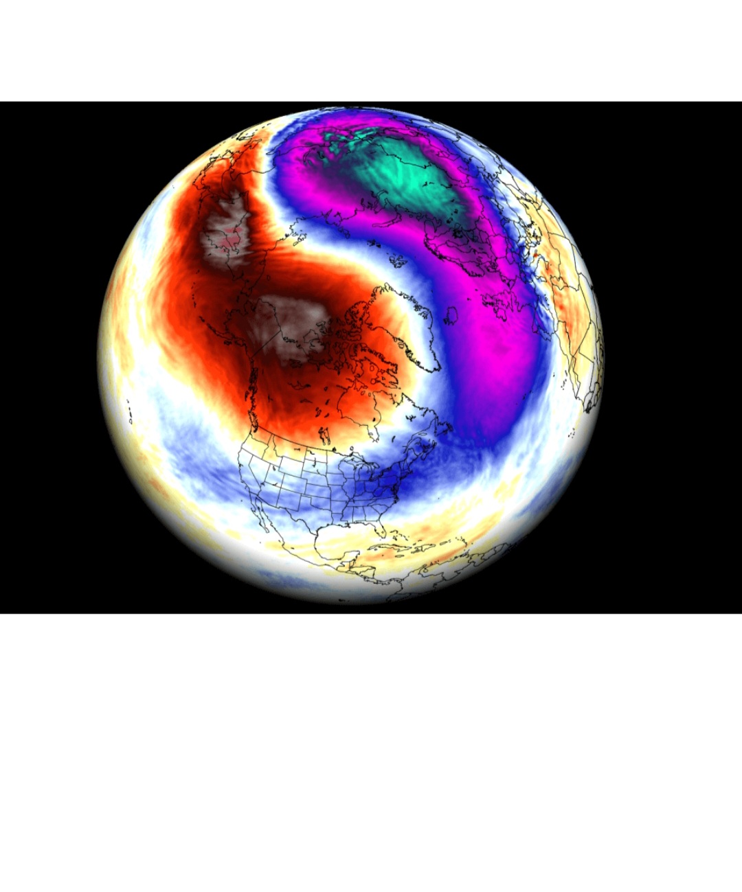 Polar vortex 2025 meme template