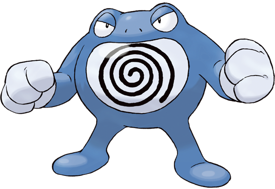 Poliwrath meme template