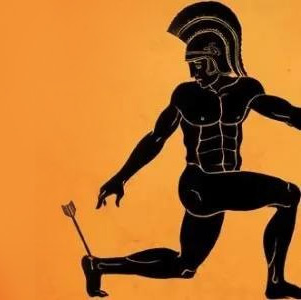 Plantilla de meme poor Achilles