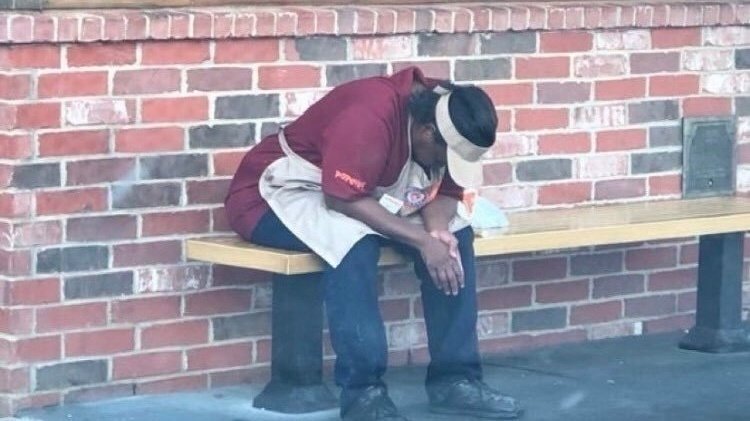 Popeyes Lady meme template