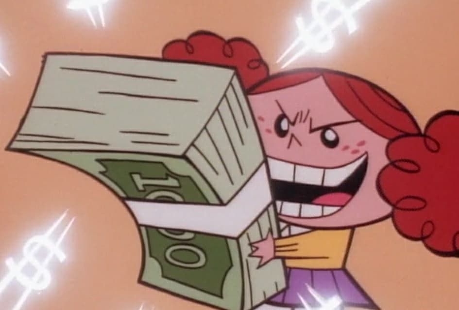 Template meme powerpuff girls money