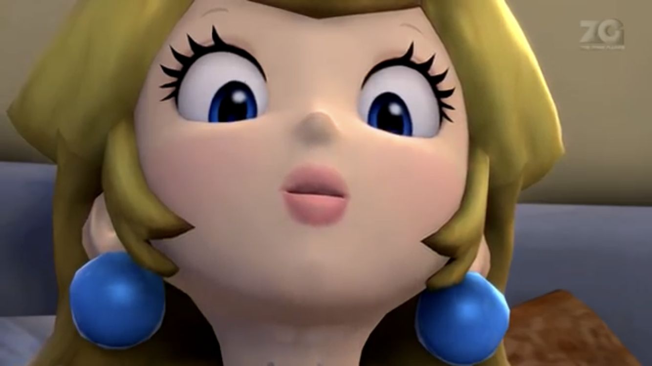 Template meme Princess Peach be like